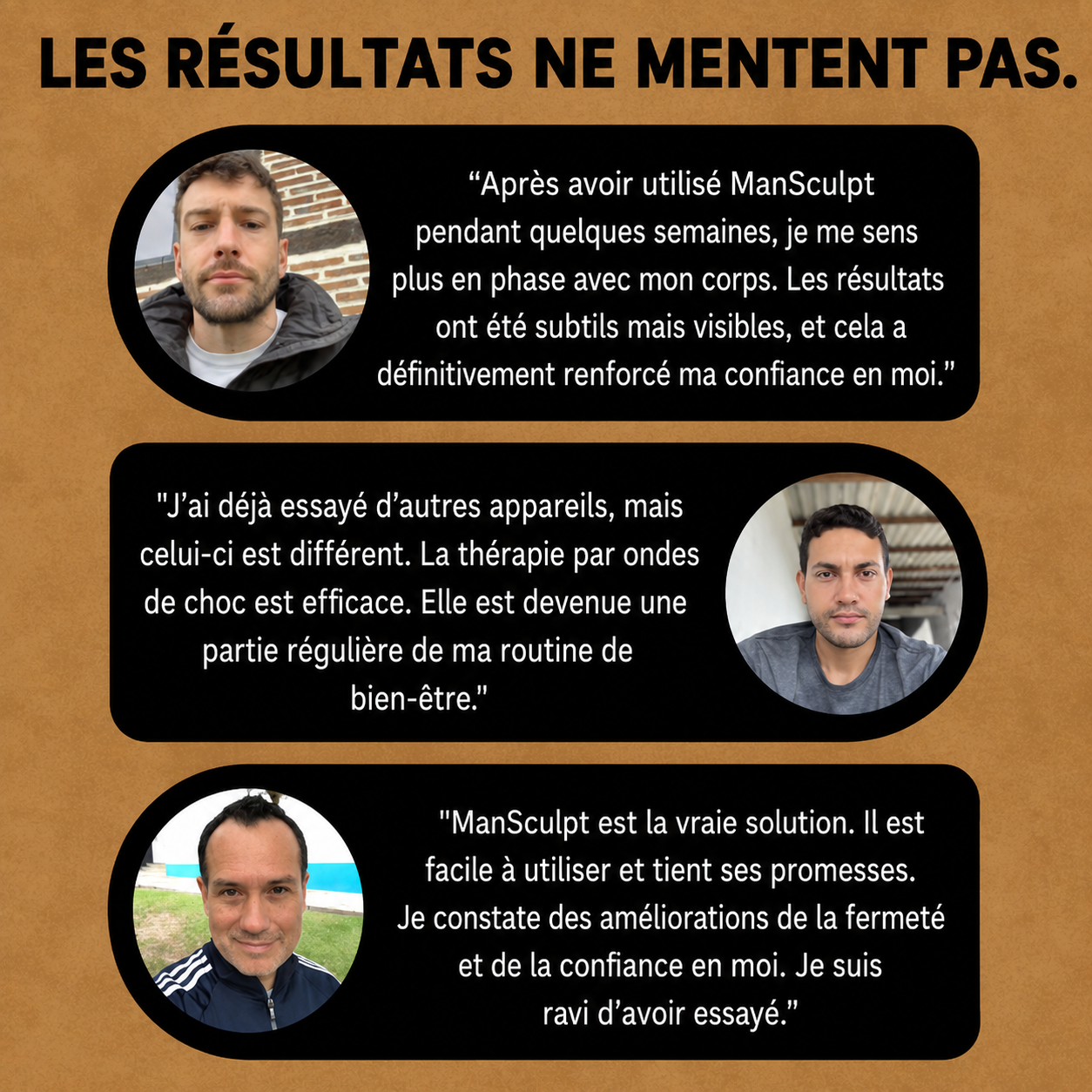 MANSCULPT THÉRAPIE PAR ONDES PLUS
